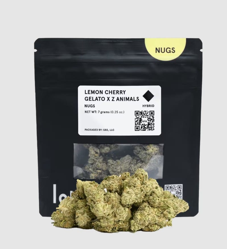 lolo — Lemon Cherry Gelato + Z Animals Black Bag
