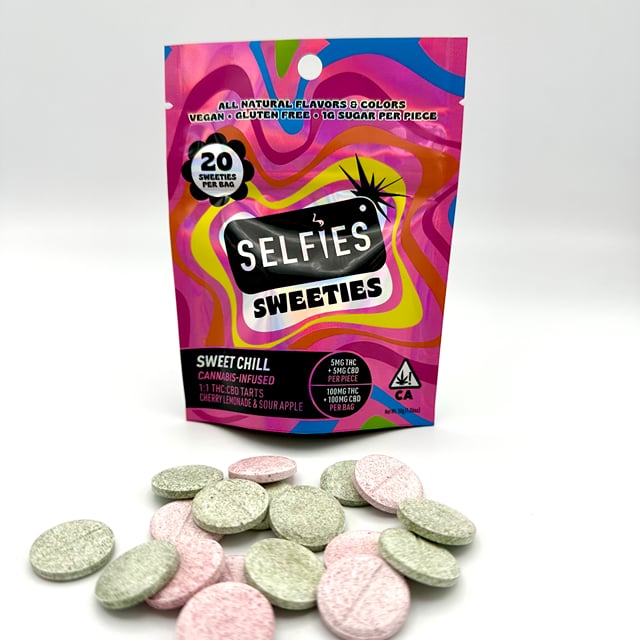 Sweet Chill THC:CBD Sweet Tarts 20-PK 100mg