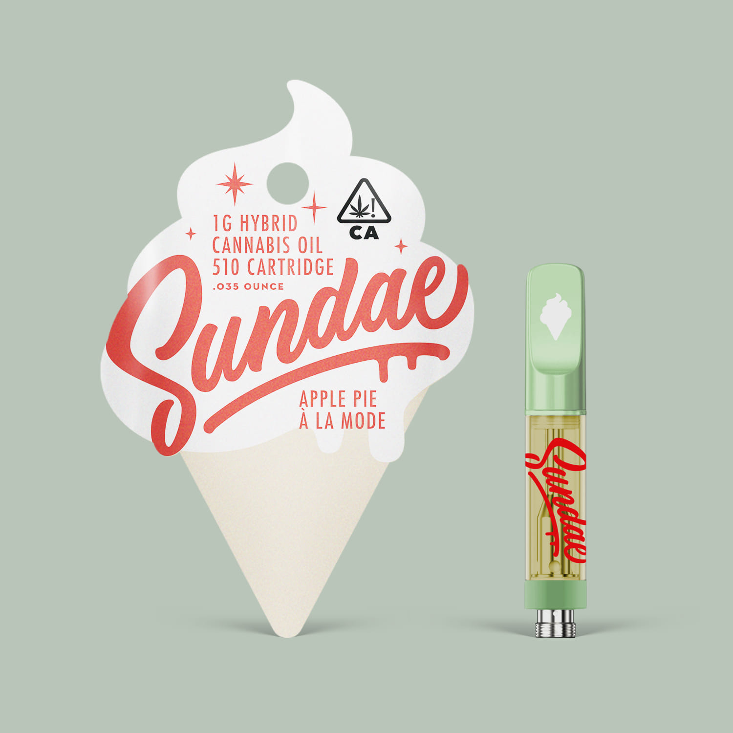 Sundae — Apple Pie A LA Mode