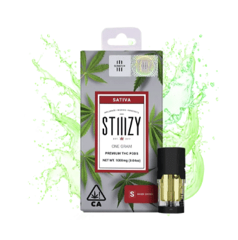 STIIIZY POD | 1g Sour Diesel - Sativa - STIIIZY -  - $22.50 - Vape Carts