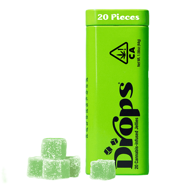LIME LIVE ROSIN JELLIES - 100 mg - 20 Pack