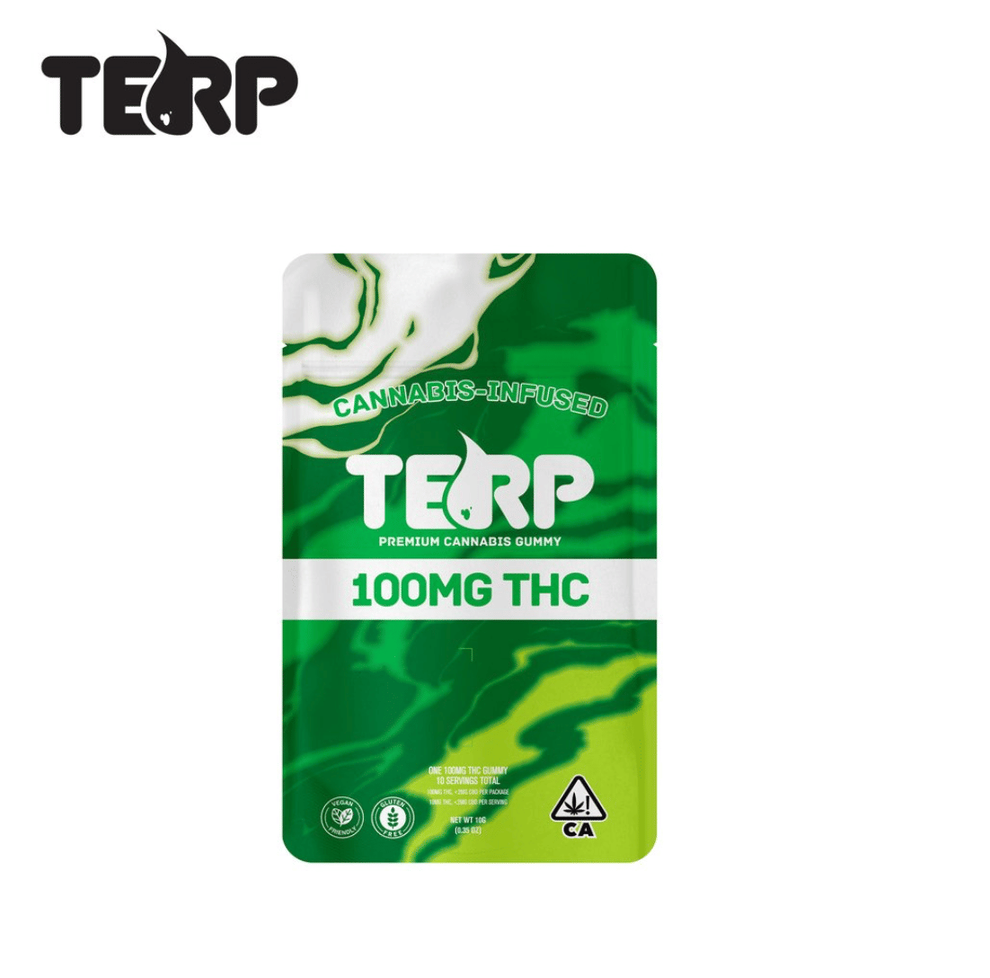 TERP — Green Apple Tart - 100mg Single Gummy