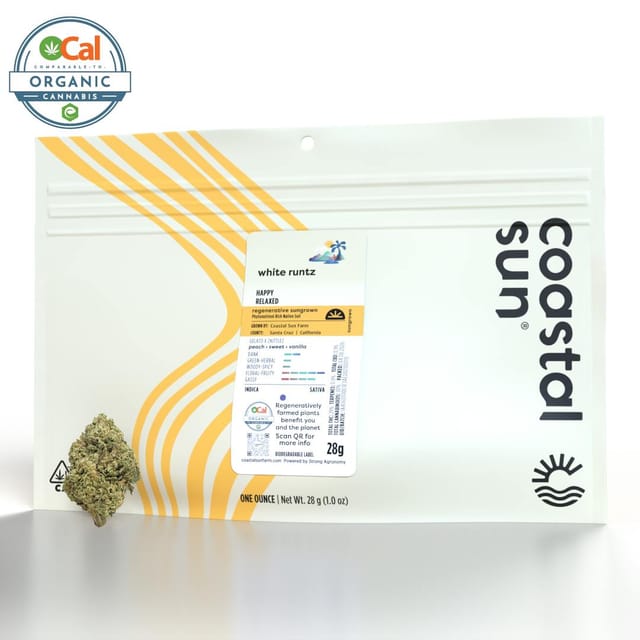 White Runtz Sungrown Flower 28g