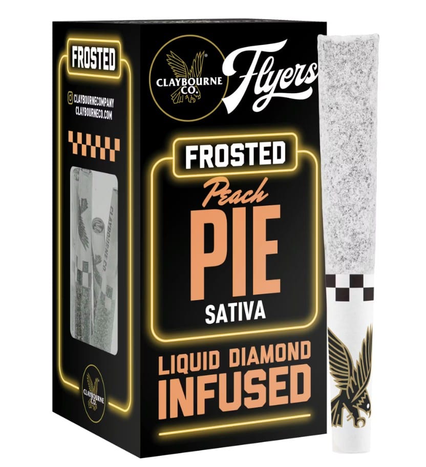 Claybourne: Peach Pie Flyers Frosted