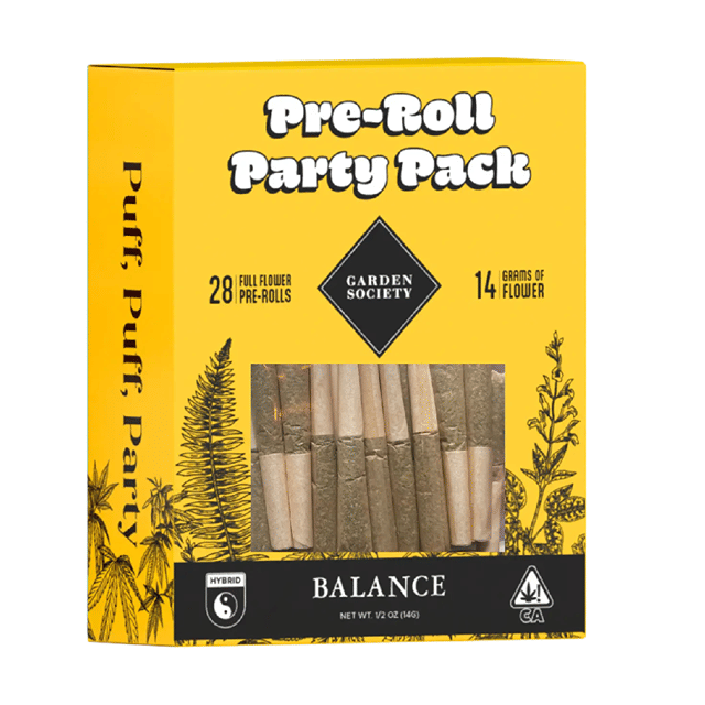BALANCE PARTY PACK PREROLLS 28PK