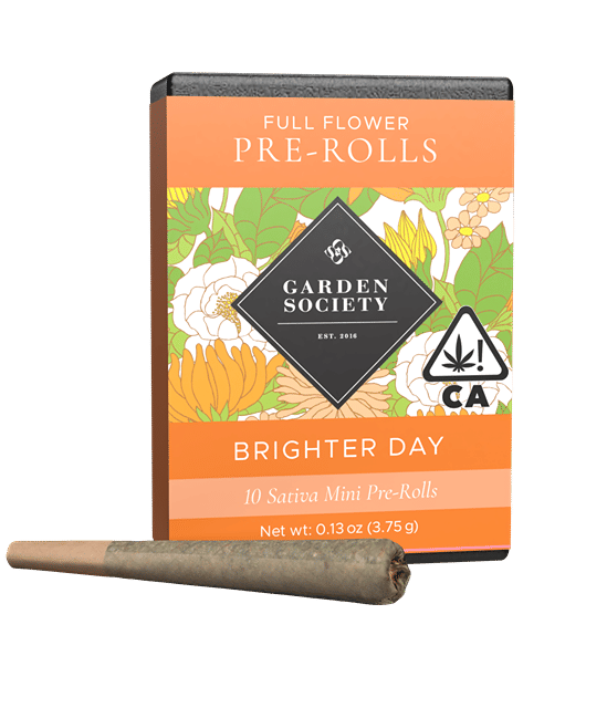 BLUE DREAM | SATIVA | 10-PK BRIGHTER DAY PRE-ROLL ROSETTES | GARDEN SOCIETY