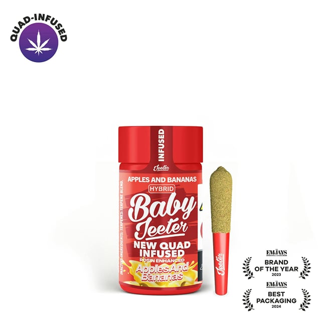 Apples and Bananas | .5g x 5 Infused Pre-Roll Pack