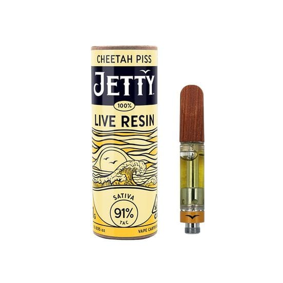 Jetty Extracts — Cheetah Piss (S) 1g Ametrine-Wellness Vape Cart LR 100%