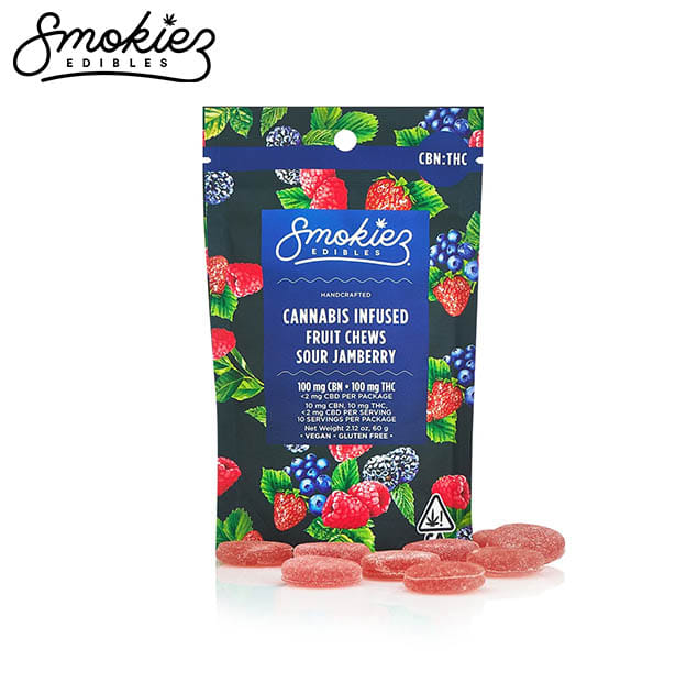 Smokiez — Sour Jamberry Fruit Chews - / :1 *b2g1 Everyday*