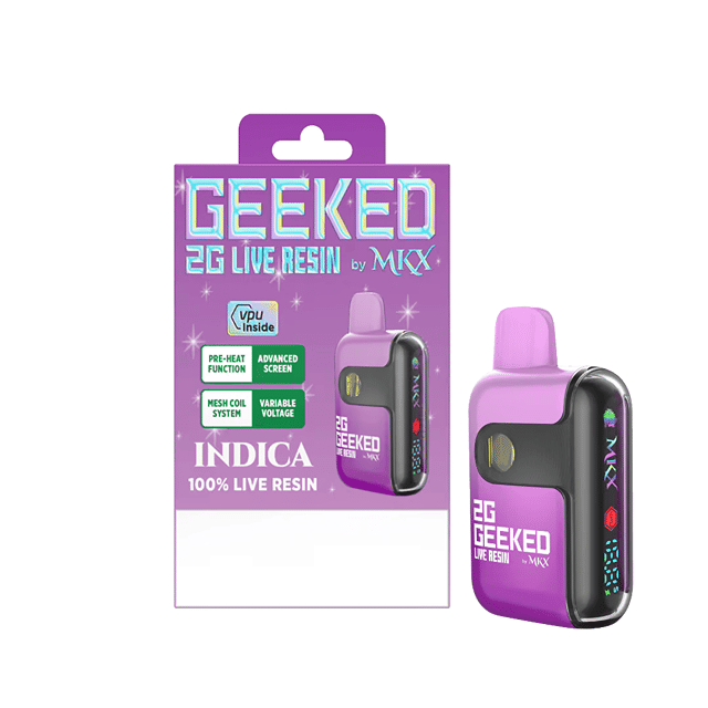Geeked Live Resin Disposable 2g - Grape Beltz