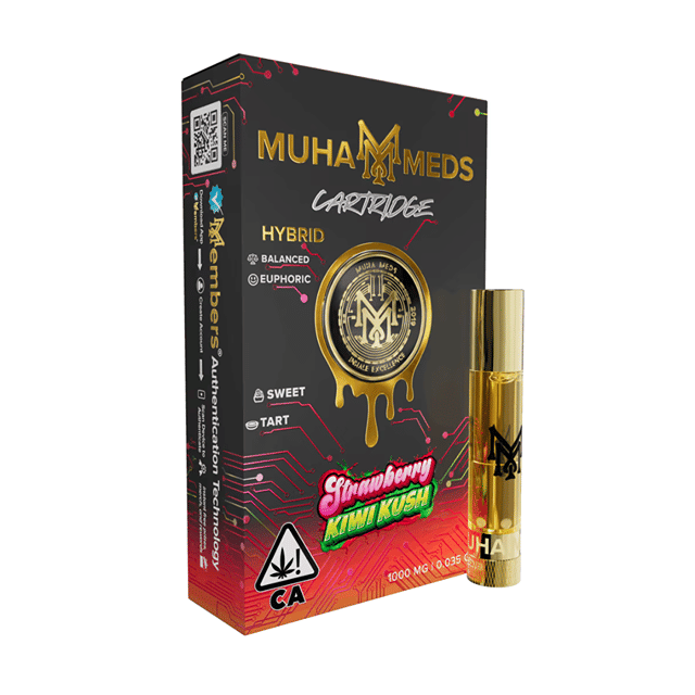 Cartridge 1g - Strawberry Kiwi Kush
