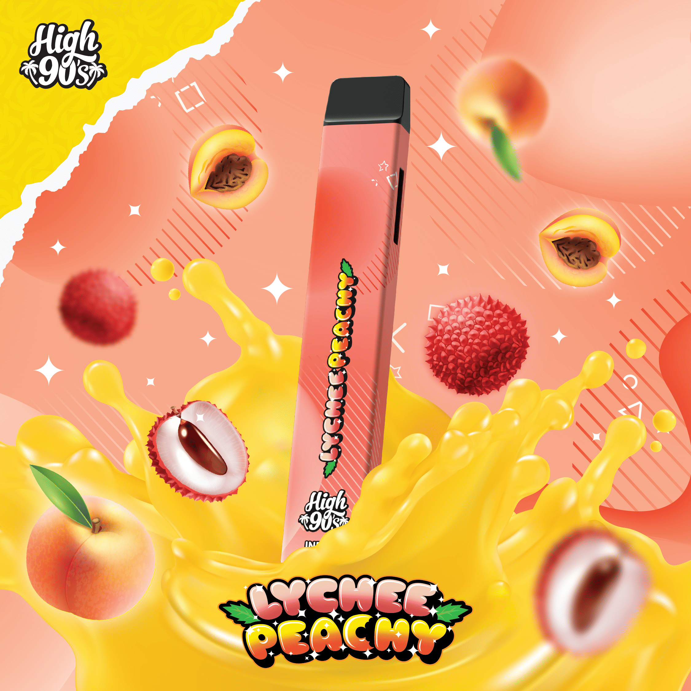 High 90's — Lychee Peachy - - *b2g1 Everyday*