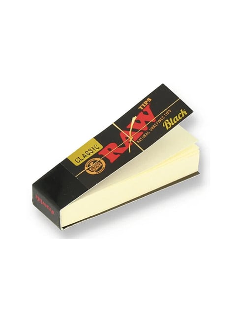 Raw Natural Filter Black TIPS