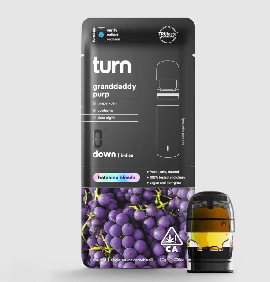 turn — Granddaddy Purple Botanical Blend