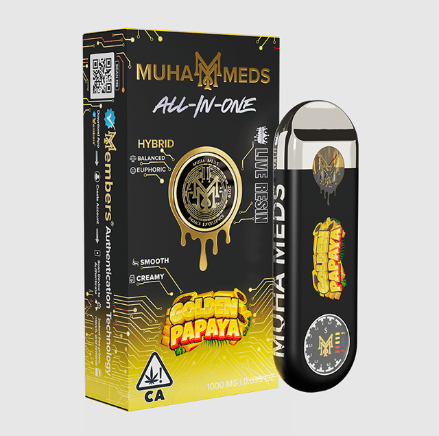 Golden Papaya l Live Resin l AIO 1g