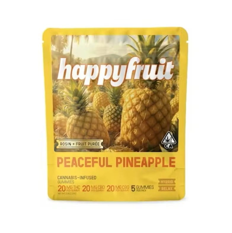 Happy Fruit — Peaceful Pineapple - - / /