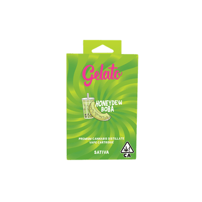 Gelato Brand — Honeydew Boba