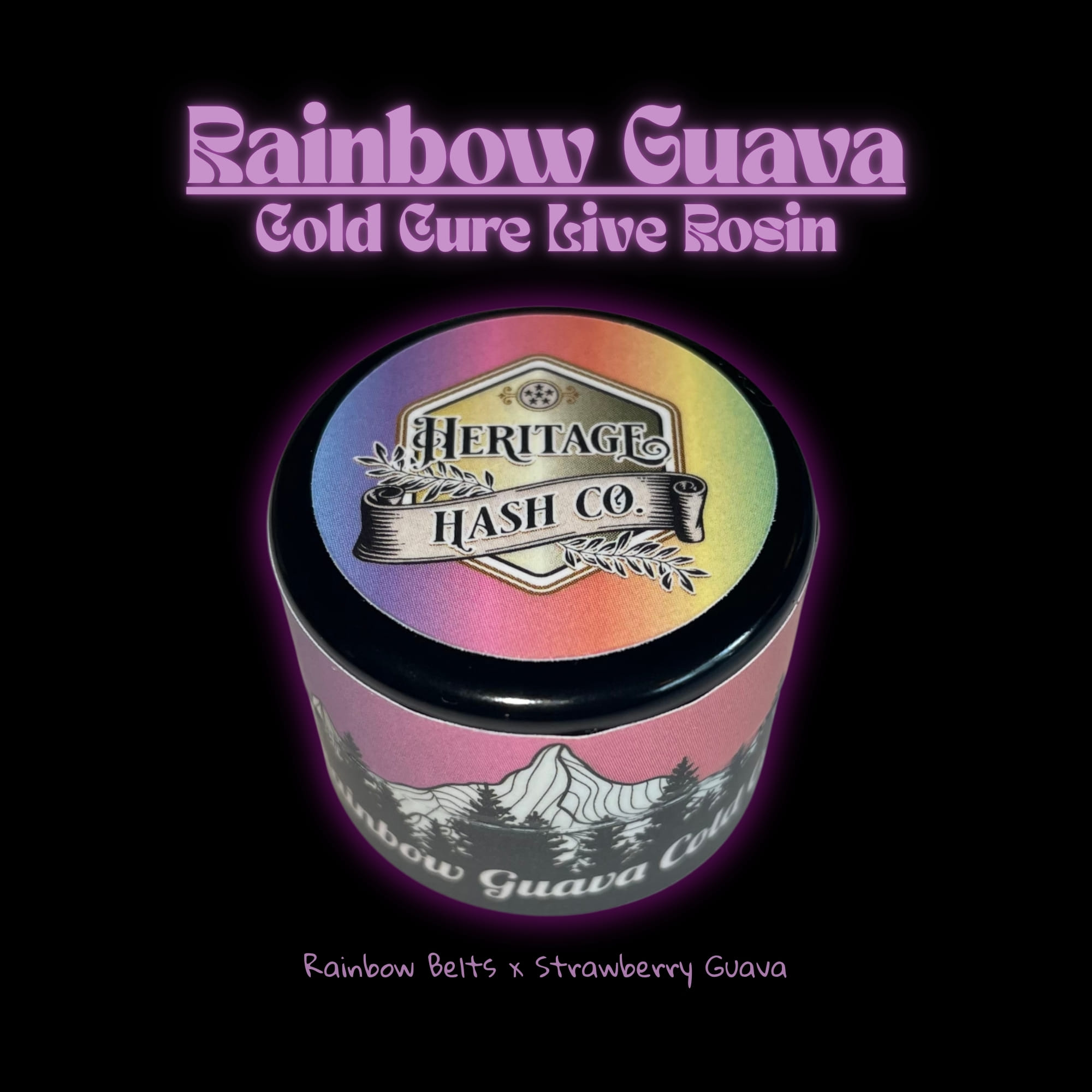 Heritage Hash Co. — Rainbow Guava Cold Cure