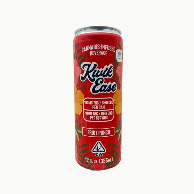 Kwik Ease — Fruit Punch - 100mg Drink