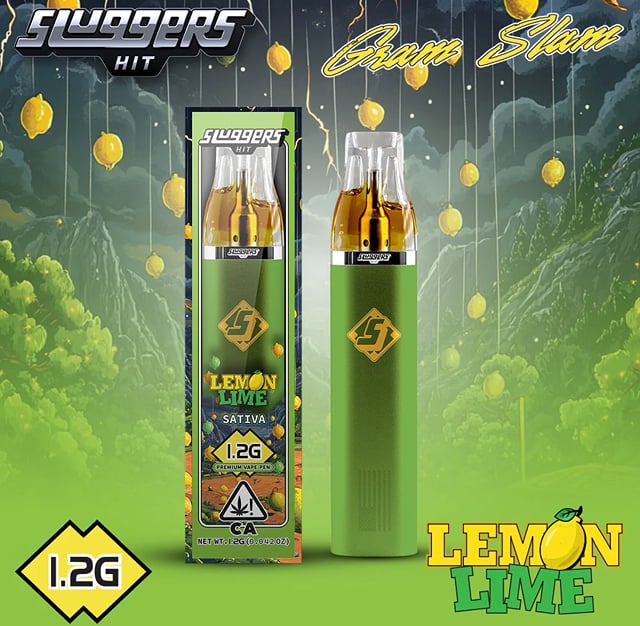Sluggers - Lemon Lime 1.2g disposable