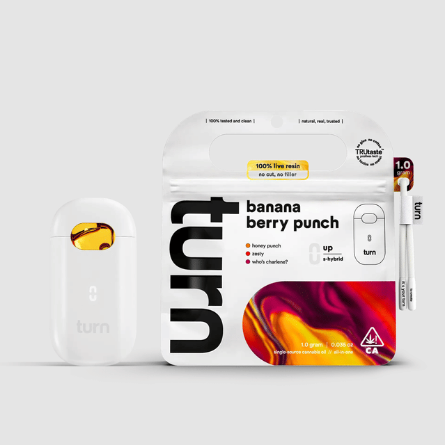turn: Banana Berry Punch