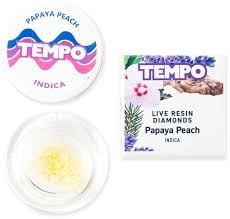 Papaya Peach | 1g Live Resin Diamonds