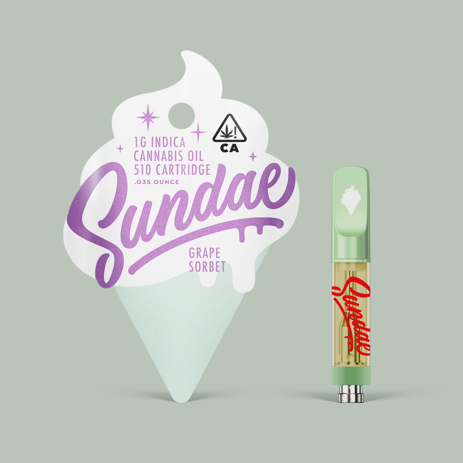 Sundae — Grape Sorbet