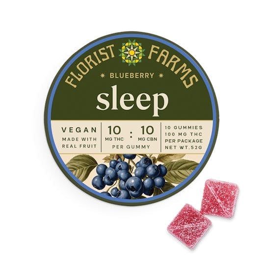 Blueberry | Gummy | 100mg | 10pk