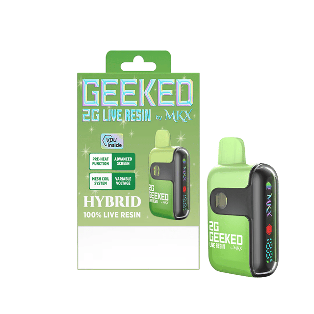 Geeked Live Resin Disposable 2g - Patti Cake