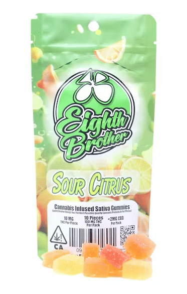 Sour Citrus 10 pack - 100mg