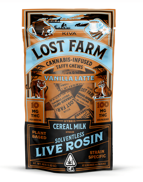 Kiva Confections: Lost Farm Vanilla Latte X Cereal Milk Chews