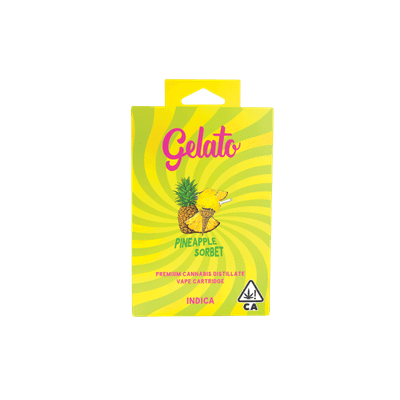 Gelato Brand — Pineapple Sorbet