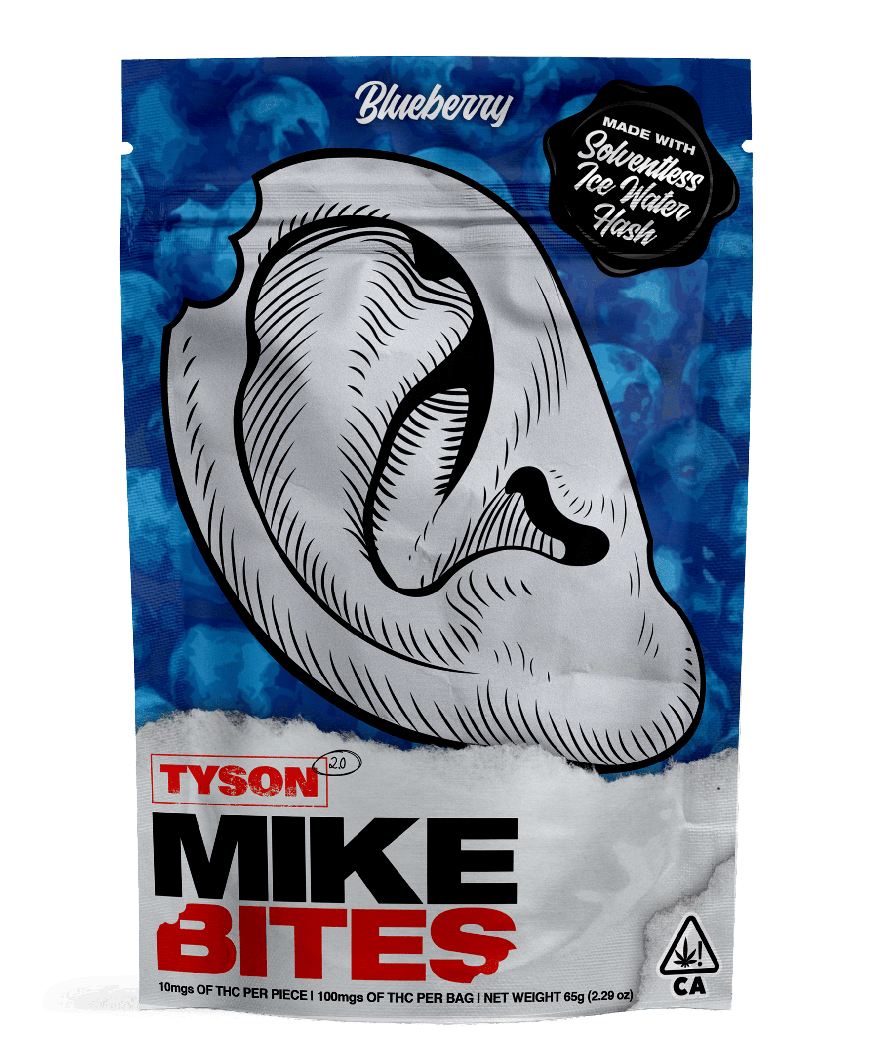 Tyson 2.0 — Blueberry Mike Bites - 100mg Gummies