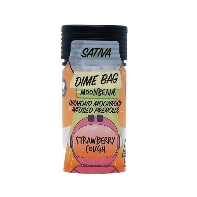 Strawberry Cough | Moonbeams Infused Minis | 0.5g each x 5pk