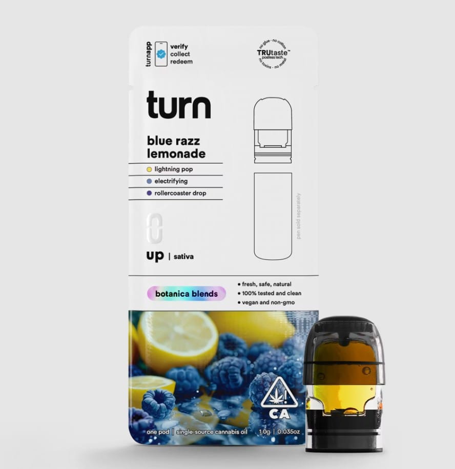 turn — Blue Razz Lemonade Botanical Blend