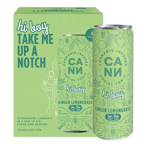 CANN Drinks — Ginger Lemongrass