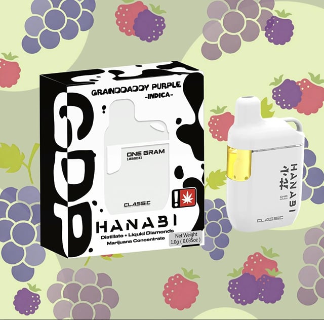 Hanabi Classic 1g All In One Granddaddy Purple