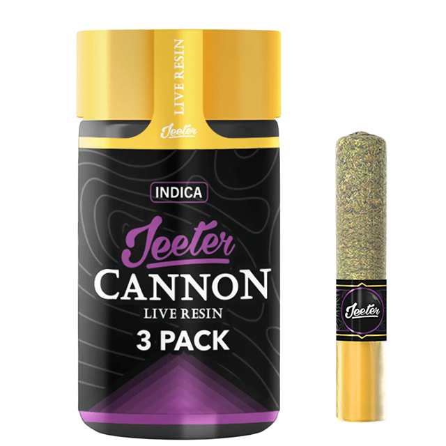 Indigo Baby Cannons 3pk Prerolls