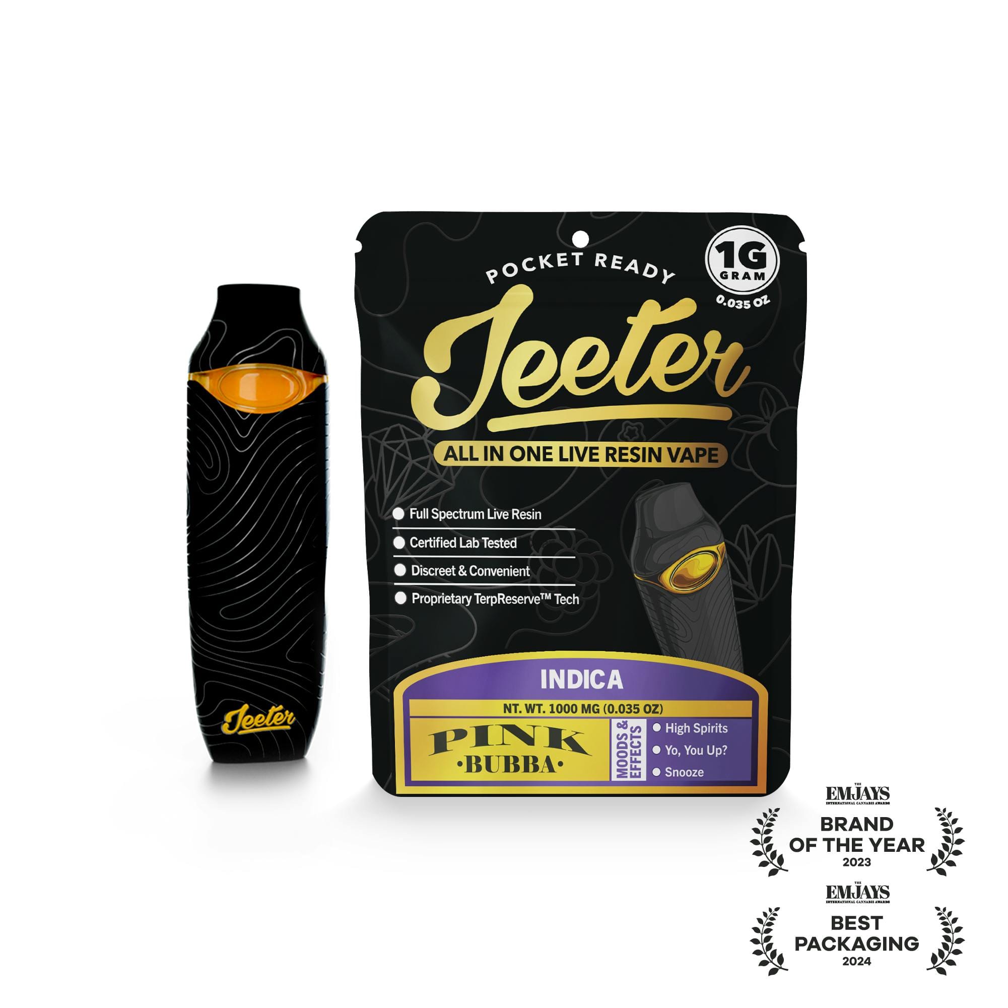 Jeeter — Pink Bubba **b2g1 Everyday**