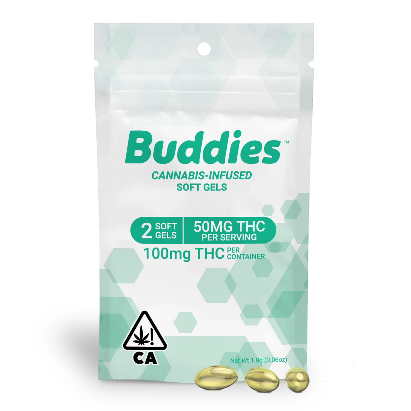Buddies — Soft Gels - 50mg x 2ct