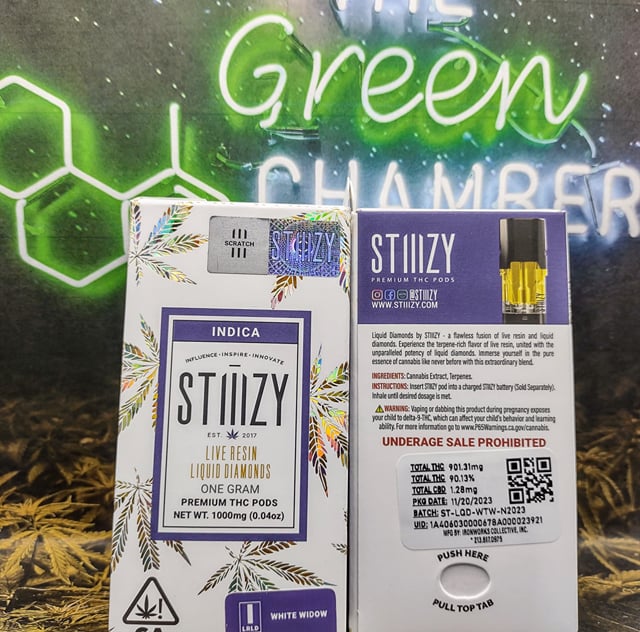 White Widow Live Resin Liquid Diamonds 1G