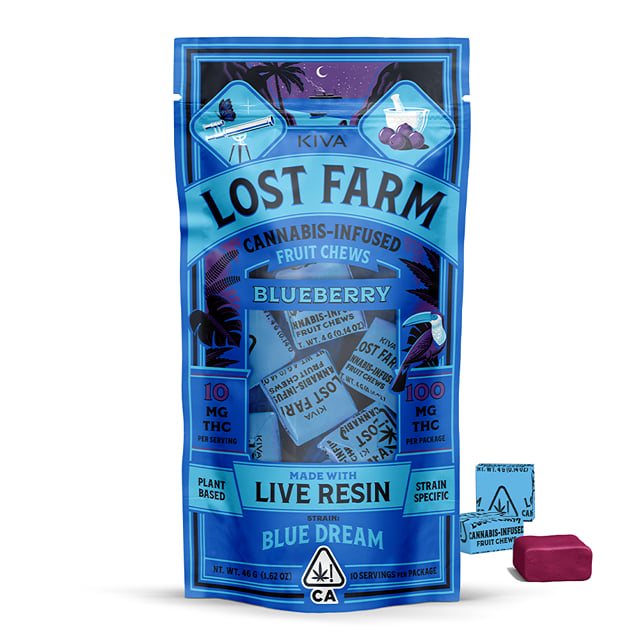 LOST FARM BLUEBERRY FRUIT CHEWS