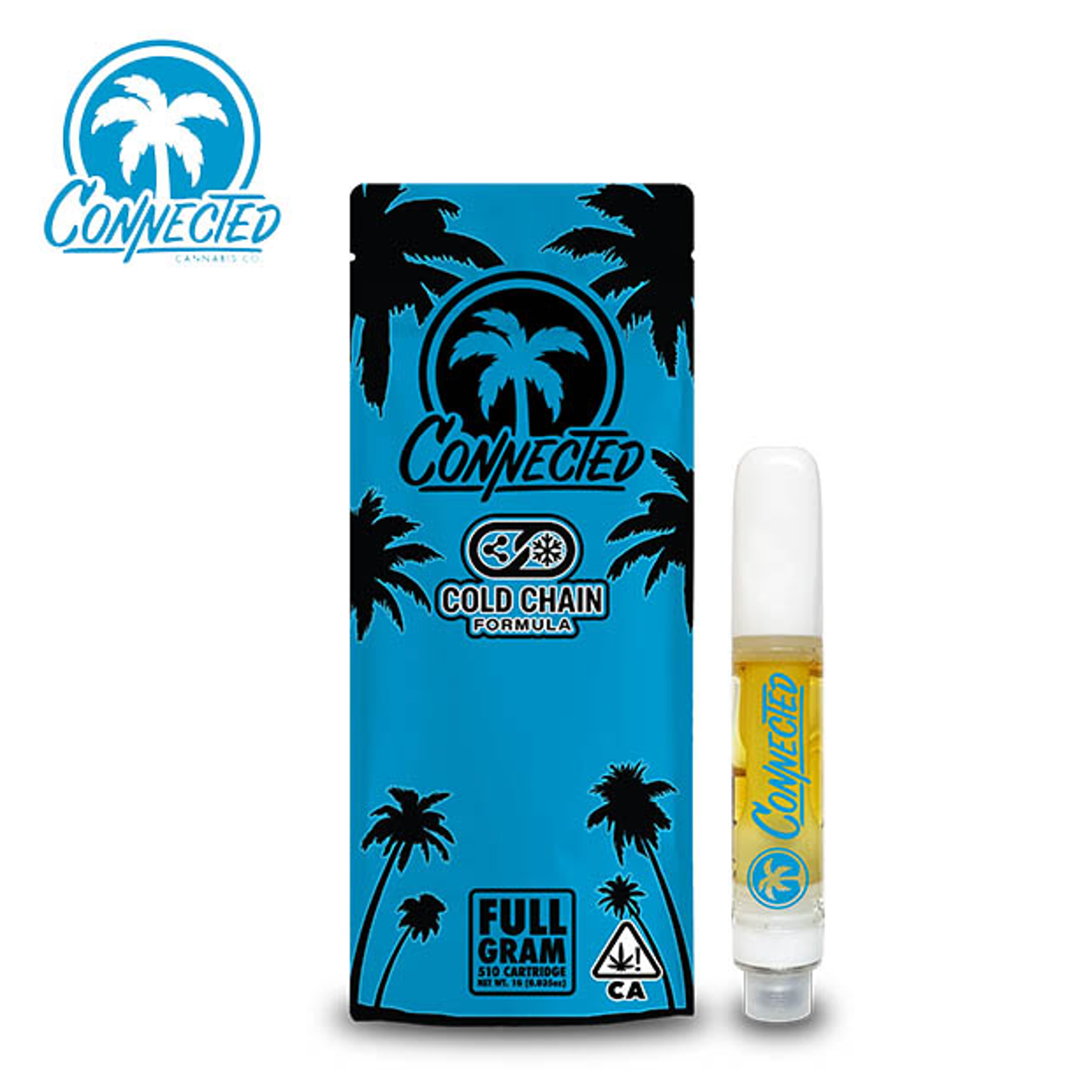 Connected - Permanent Marker - Cold Chain Cart - 1g - Connected - PM - Diamond 510 - 1g - $39.99 - Vapes