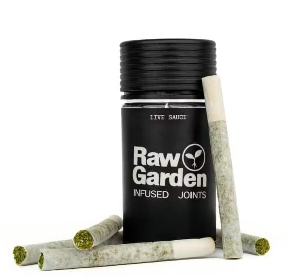 Raspberry Haze Sauce Infused Joints 5pk