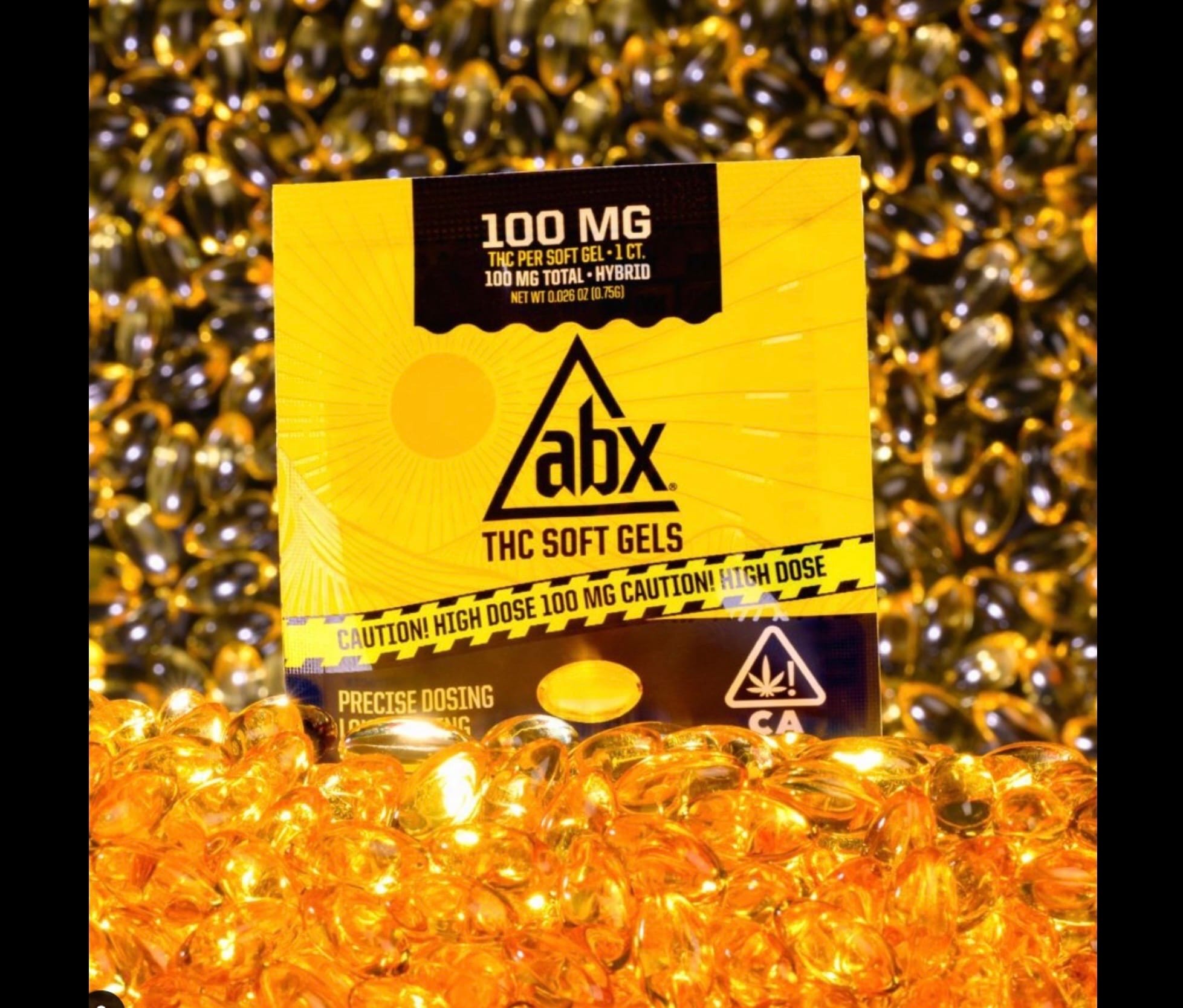 ABX — Soft Gels 100mg THC 1ct