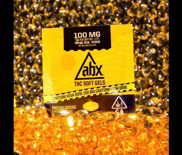 ABX — Soft Gels 100mg THC 1ct