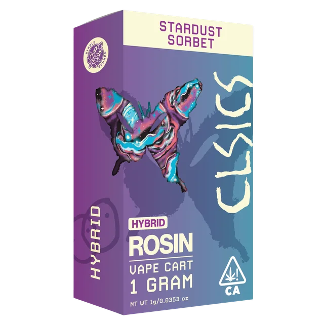 Stardust Sorbet - Live Rosin Vape Cartridge 1g