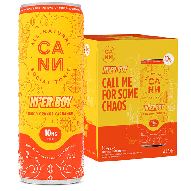 BLOOD ORANGE CARDAMOM HI'ER BOYS - 40 mg - 4 Pack