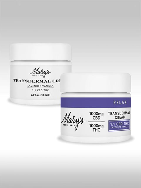 1:1 Relax Lavender Vanilla | 1000mg Transdermal Cream