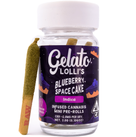 Blueberry Space Cake | .6g x 5 Infused Pre-Roll Pack